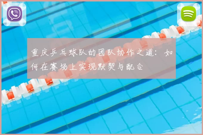 重庆乒乓球队的团队协作之道:如何在赛场上实现默契与配合