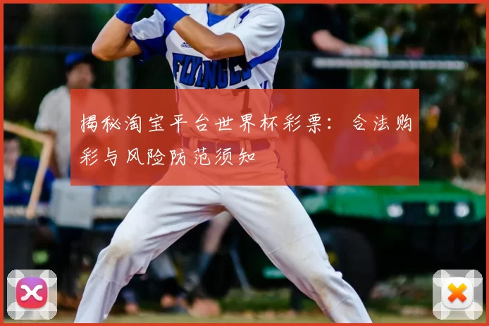 揭秘淘宝平台世界杯彩票：合法购彩与风险防范须知