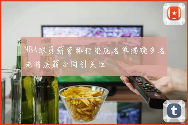 NBA球员薪资排行垫底名单揭晓多名老将底薪合同引关注