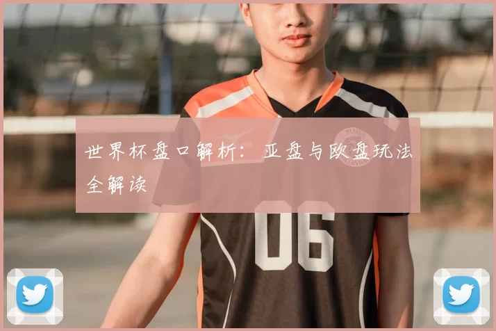 世界杯盘口解析:亚盘与欧盘玩法全解读