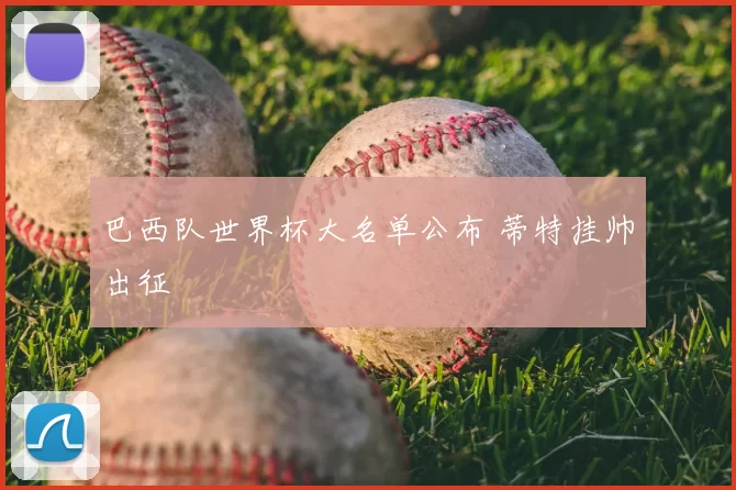 巴西队世界杯大名单公布 蒂特挂帅出征